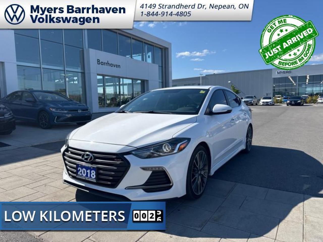 Used 2018 Hyundai Elantra Sport Manual  - Sunroof -  Leather Seats for sale in Nepean, ON