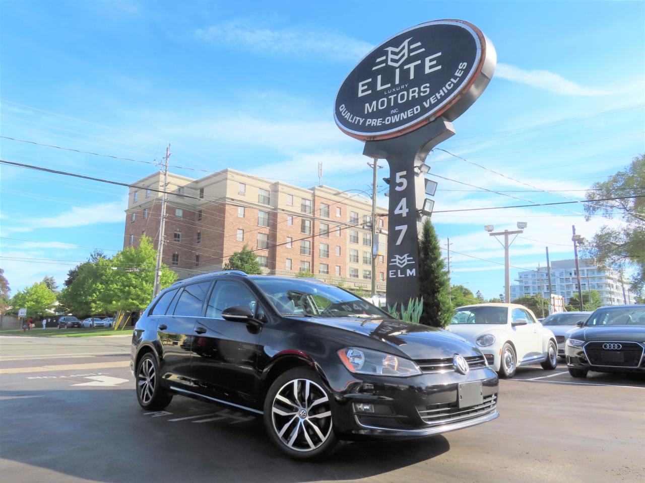 Used 2015 Volkswagen Golf Sportwagon 1.8 TSI - SPORTWAGEN - LEATHER - SUNROOF !! for sale in Burlington, ON