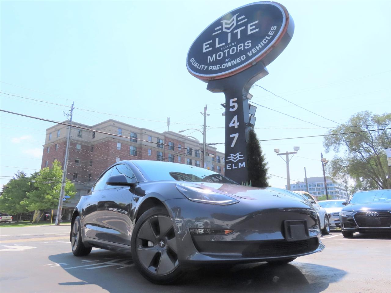 Used 2021 Tesla Model 3 STANDARD RANGE PLUS - Blind Spot Monitor !!! for sale in Burlington, ON