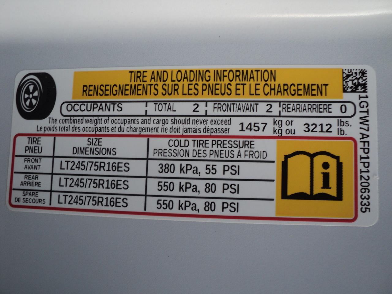 2023 GMC Savana Cargo Van 2500 RWD 4.3L6cylGas 135"WB BackUpCam Photo