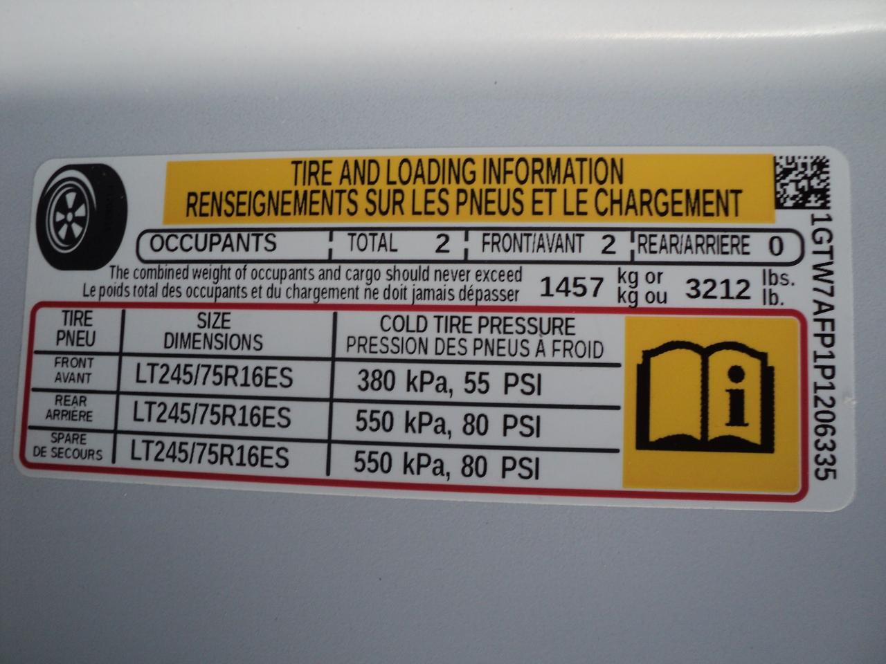 2023 GMC Savana Cargo Van 2500 RWD 4.3L6cylGas 135"WB BackUpCam - Photo #36