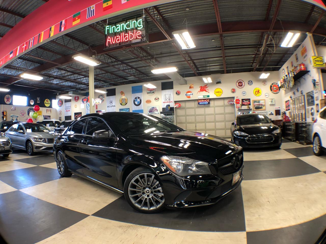 Used 2018 Mercedes-Benz CLA-Class CLA 250 4MATIC COUPE LEATHER B/SPOT CARPLAY CAMERA for sale in North York, ON