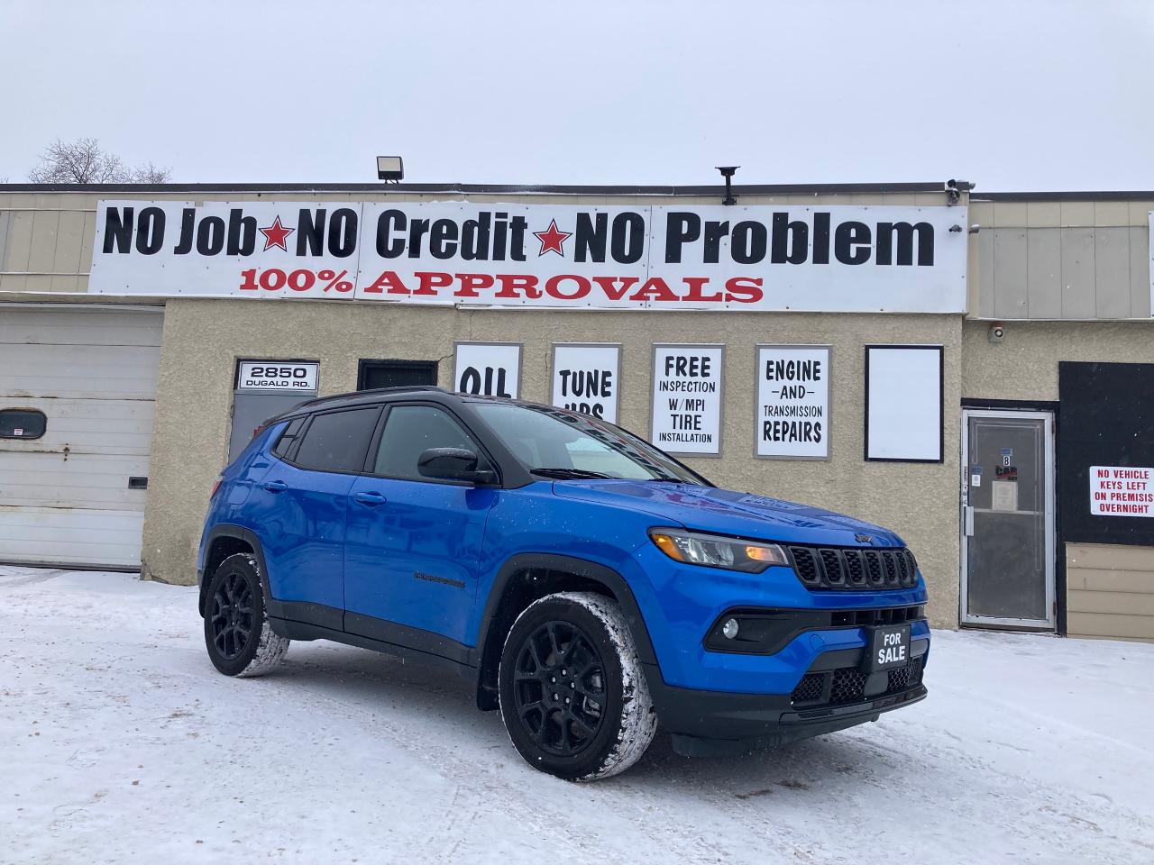 Used 2024 Jeep Compass Altitude -* 4X4* for sale in Winnipeg, MB