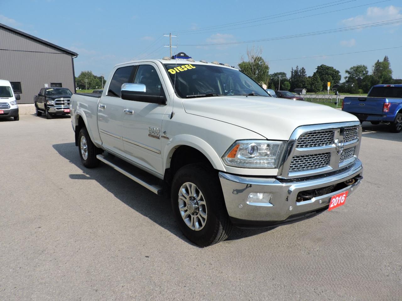 Used 2016 RAM 2500 Laramie 6.7L Cummins Diesel 4X4 Leather New Tires for sale in Gorrie, ON