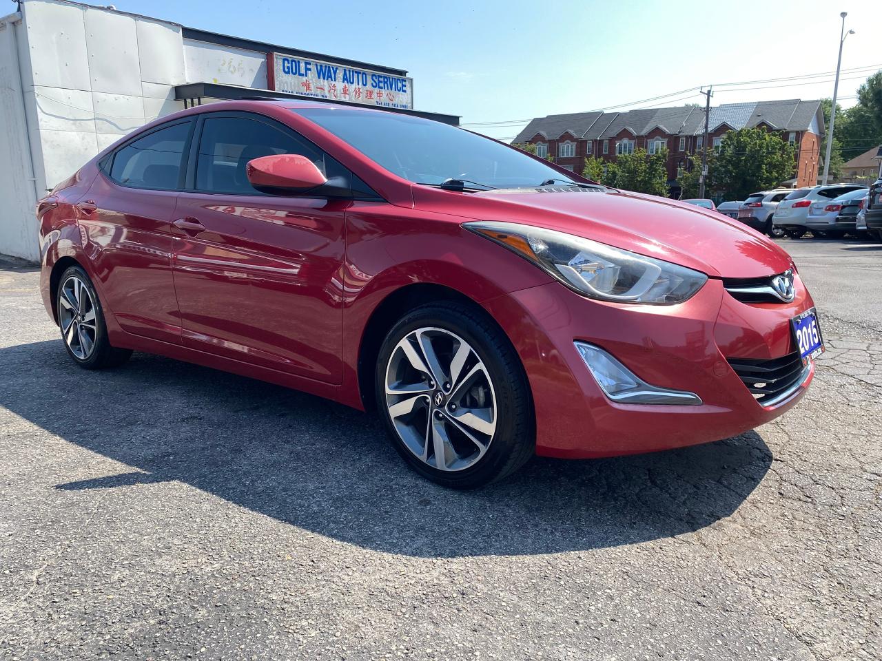 2015 Hyundai Elantra NO Accidents/GLS/Automatic/Backup Camera/Sunroof - Photo #4