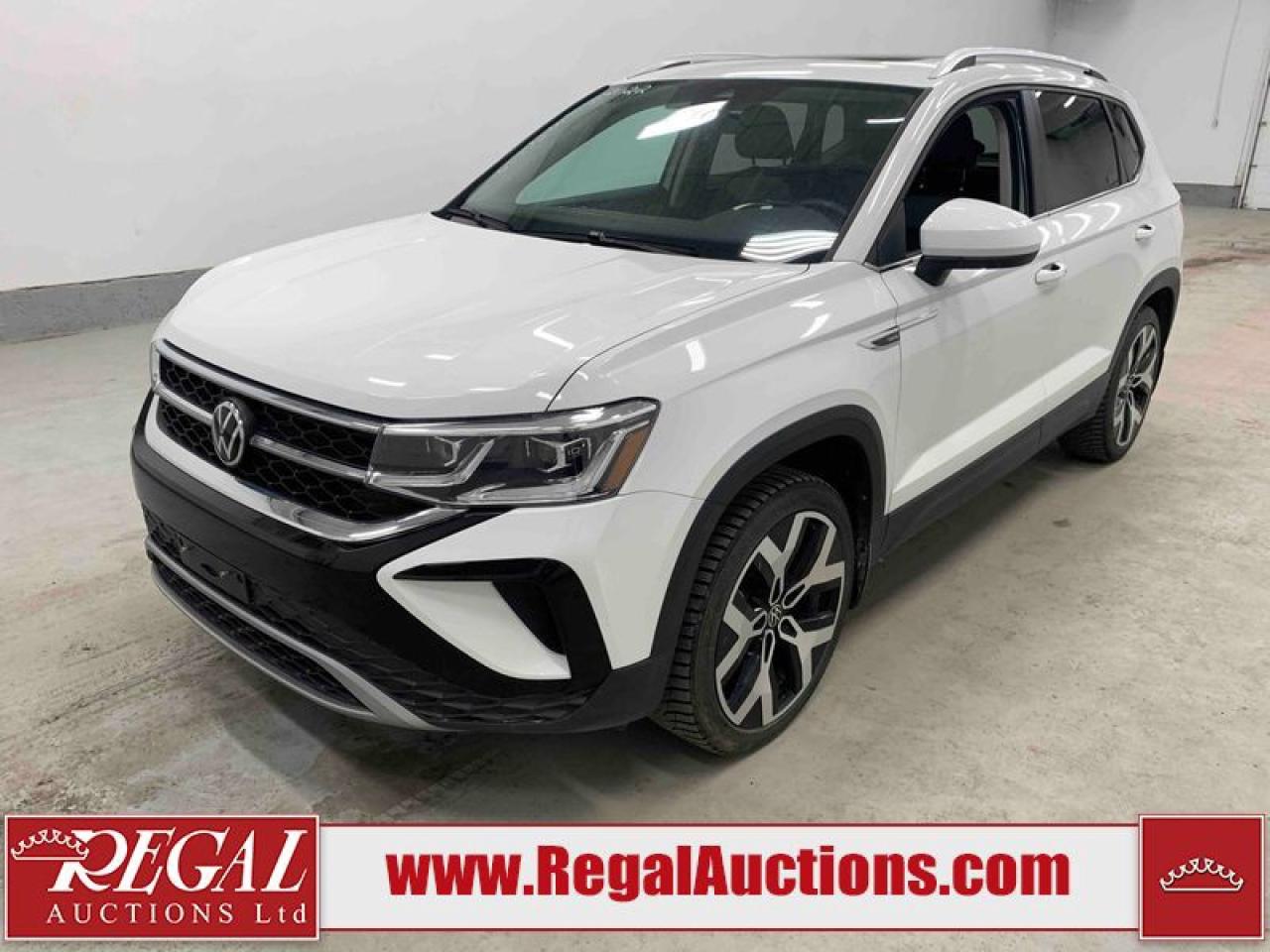 Used 2022 Volkswagen Taos Highline for sale in Calgary, AB