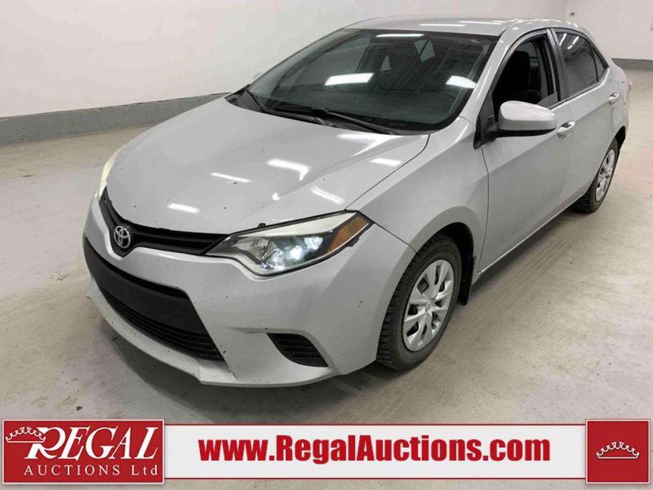 Used 2016 Toyota Corolla  for sale in Calgary, AB