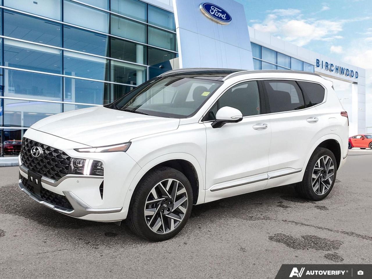 Used 2023 Hyundai Santa Fe Ultimate Calligraphy AWD | Local Vehicle | Accident Free | Low Kilometers ! for sale in Winnipeg, MB