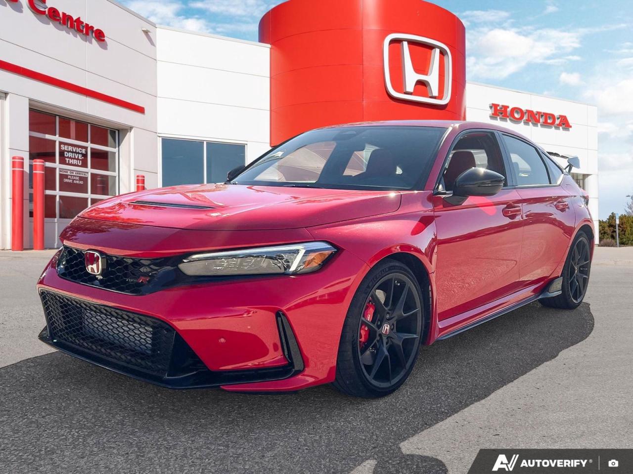 Used 2025 Honda Civic Type R Manual Low KM's | Clean CARFAX for sale in Winnipeg, MB