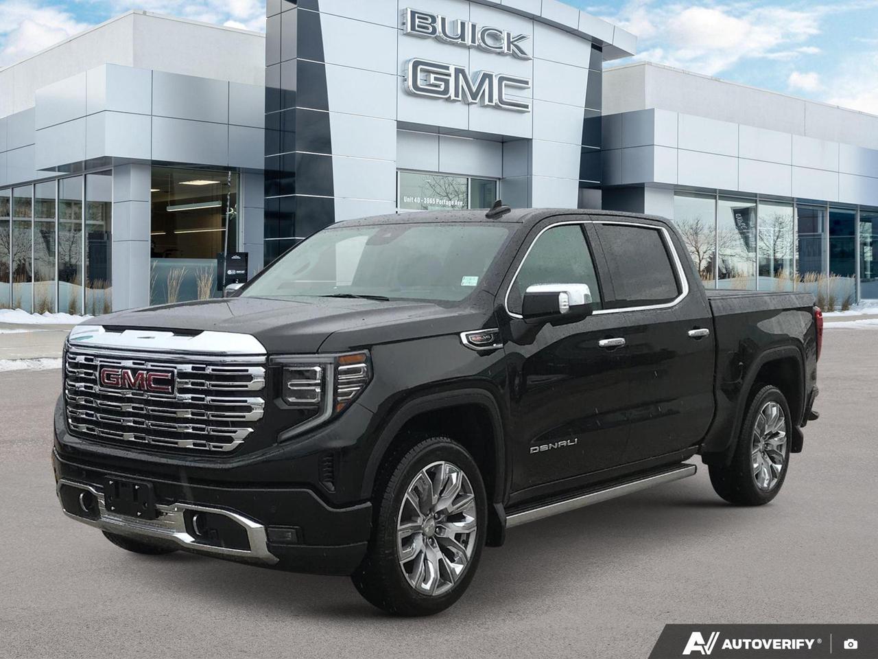 Price includes Added Accessories Plus Engine Block Heater | 3 Years Sirius XM | Denali Reserve Package | Exhaust System--Active, Sport Mode enabled
Experience the future of truck luxury with the 2026 GMC Sierra 1500 Denali. This cutting-edge vehicle combines power, style, and advanced technology to deliver an unparalleled driving experience.

Key Features:
- 6.2L 8-cylinder engine with 4WD capability
- GMC MultiPro Tailgate with six functional load/access features
- Trailer Side Blind Zone Alert for enhanced towing safety
- Dual-zone automatic climate control for optimal comfort
- 12-way power adjustable driver and passenger seats
- Heated steering wheel and second-row outboard seats
- Active exhaust with sport-mode enabled for a thrilling ride
- Rain-sensing wipers and deep-tinted glass for all-weather convenience

Ready to elevate your driving experience? Reserve your 2026 GMC Sierra 1500 Denali today at Birchwood Chevrolet Buick GMC. Contact us to schedule a personalized consultation or start your purchase journey online. Our team is standing by to answer any questions and ensure you find the perfect Sierra to match your lifestyle.
See three brands under one roof at Birchwood Chevrolet Buick GMC  the only place in Winnipeg where you can compare GMC, Chevrolet, and Buick all in one visit. Save yourself some time, see a great selection, and learn everything you need to know. 

Your Experience is Everything at Birchwood Chevrolet Buick GMC. 

Click, call (204) 837-5811, or visit Birchwood Chevrolet Buick GMC at the Birchwood Auto Park, 3965 Portage Avenue West at the Perimeter.

Dealer Permit #4240.
Dealer permit #4240