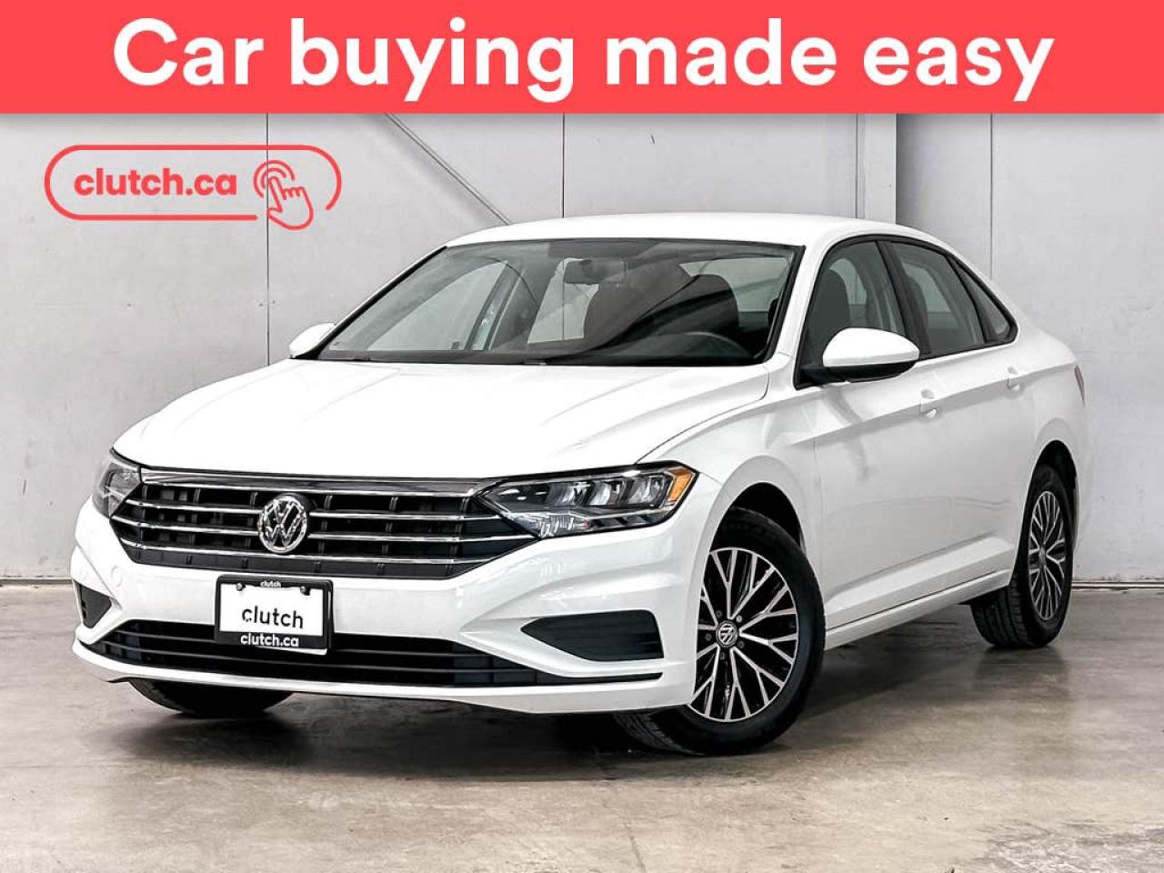 Used 2021 Volkswagen Jetta Comfortline w/ Apple CarPlay, Heated Front Seats, Rearview Cam for sale in Toronto, ON