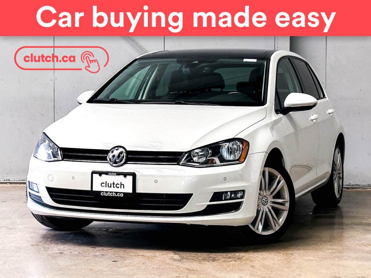 Used 2017 Volkswagen Golf Highline w/ Apple CarPlay, Heated Front Seats, Rearview Cam for sale in Toronto, ON