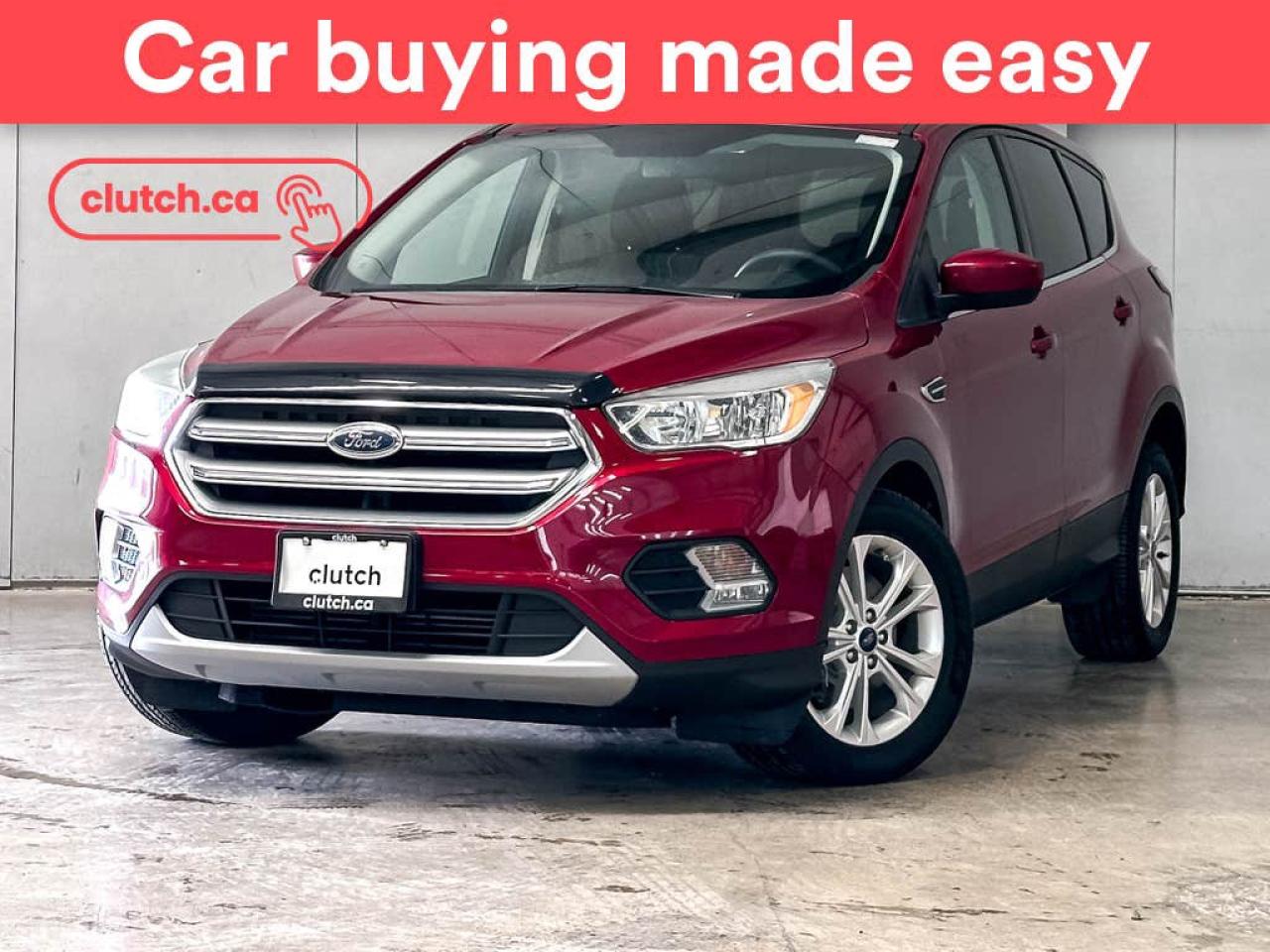 Used 2017 Ford Escape SE w/ Heated Front Seats, Rearview Camera, Cruise Control for sale in Toronto, ON