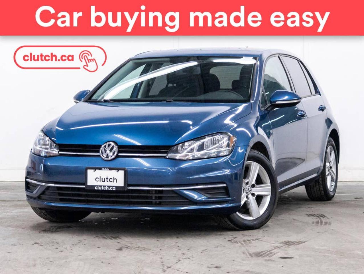 Used 2021 Volkswagen Golf Comfortline w/ Apple CarPlay & Android Auto, Heated Front Seats, Nav for sale in Toronto, ON
