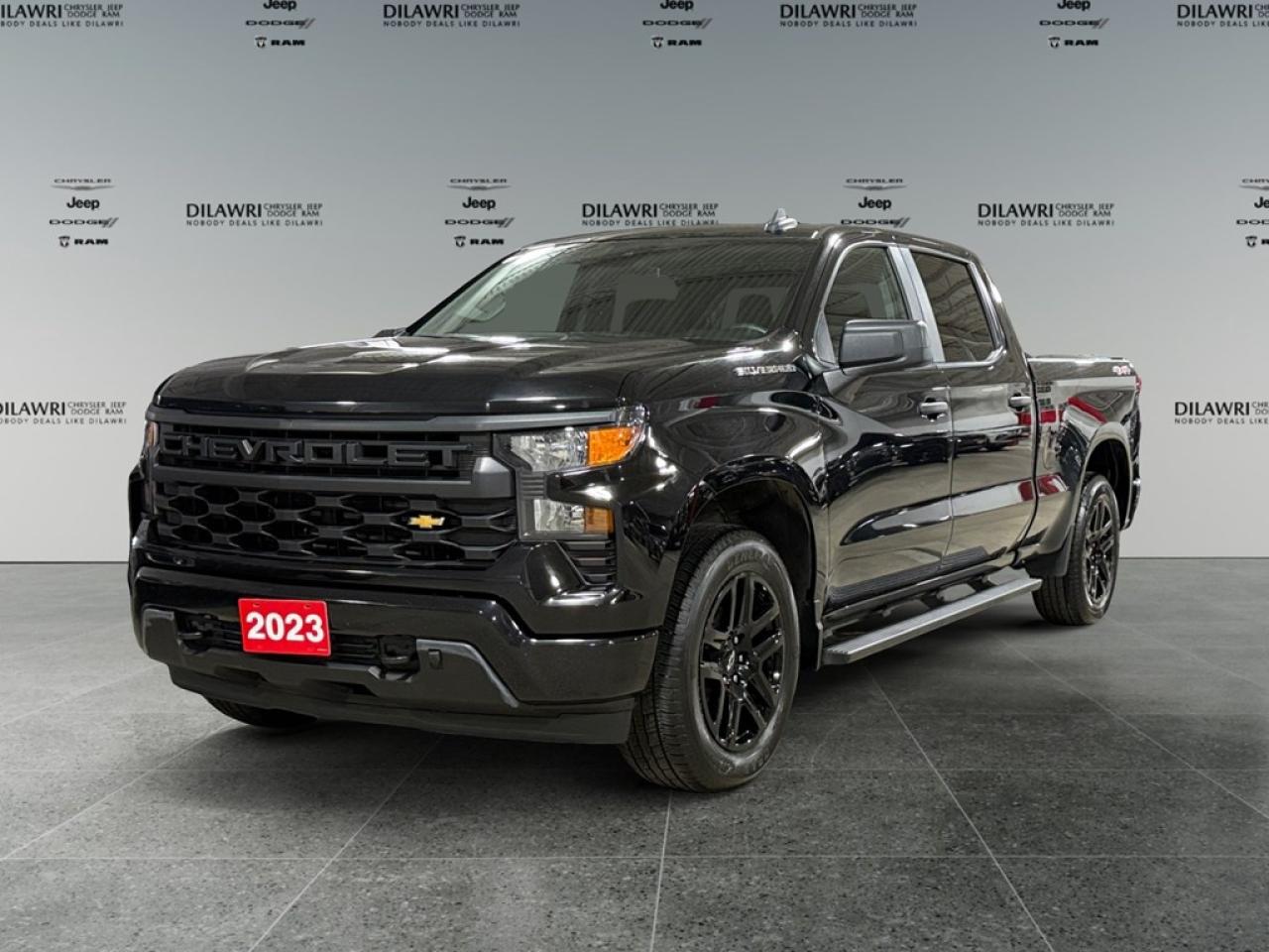 Used 2023 Chevrolet Silverado 1500 4WD Crew Cab 147 Custom for sale in Nepean, ON