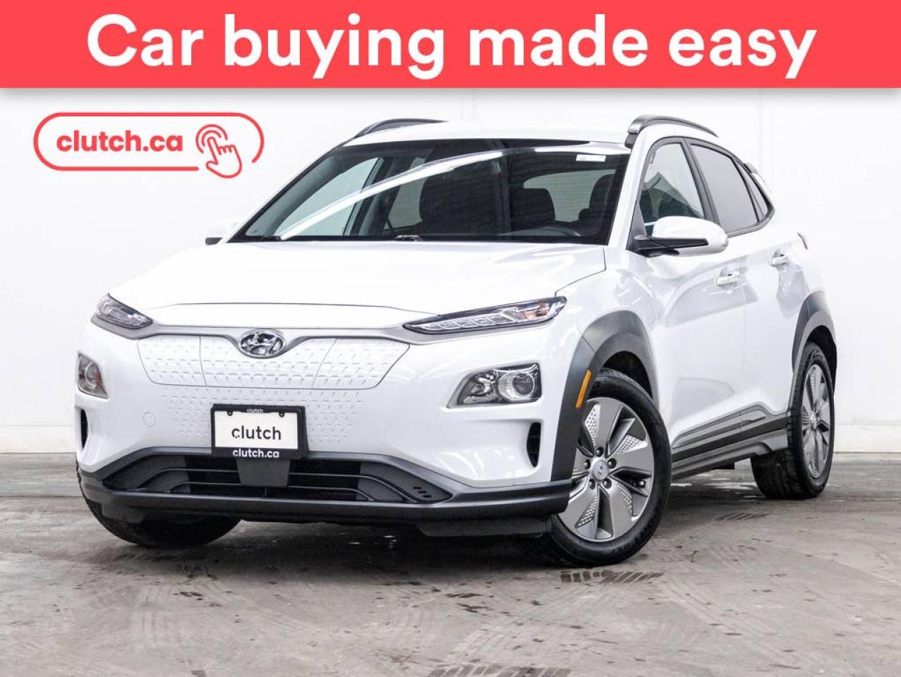 Used 2021 Hyundai KONA Electric Preferred w/Apple CarPlay & Android Auto, Heated Front Seats, Backup Cam for sale in Toronto, ON