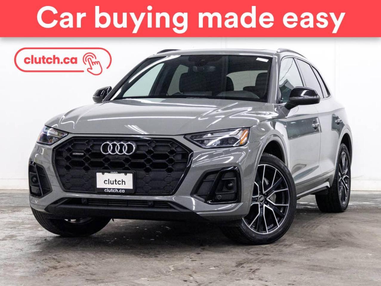 Used 2022 Audi Q5 45 Progressiv AWD w/ Apple CarPlay & Android Auto, Panoramic Moonroof, Nav for sale in Toronto, ON
