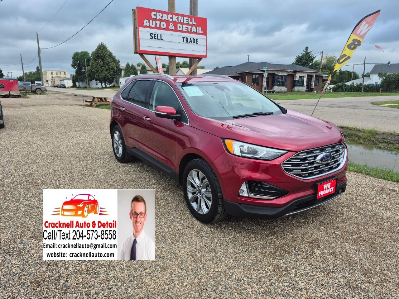 Used 2019 Ford Edge Titanium AWD for sale in Carberry, MB