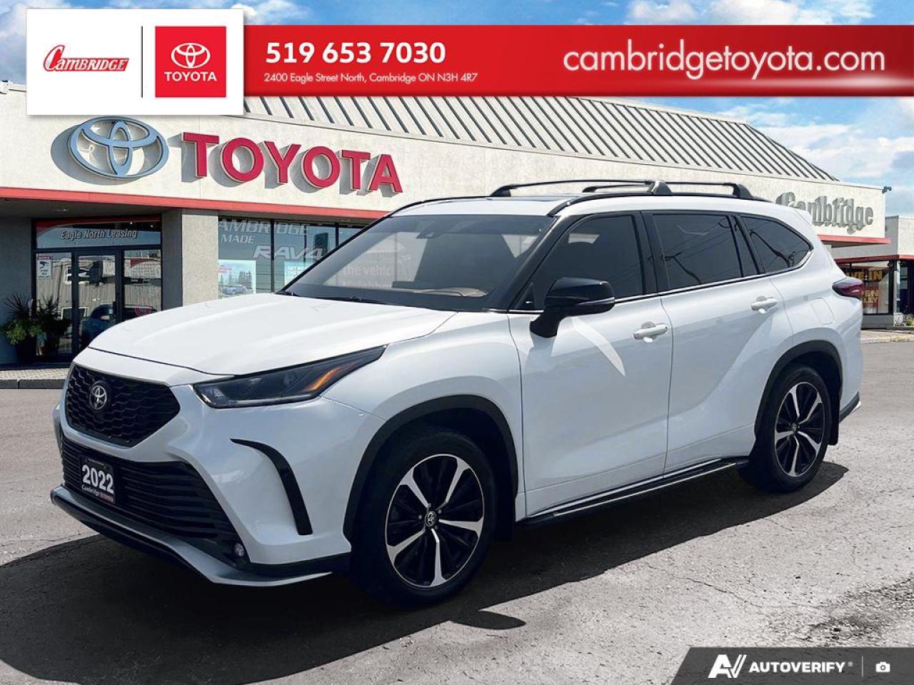 Used 2022 Toyota Highlander XSE for sale in Cambridge, ON