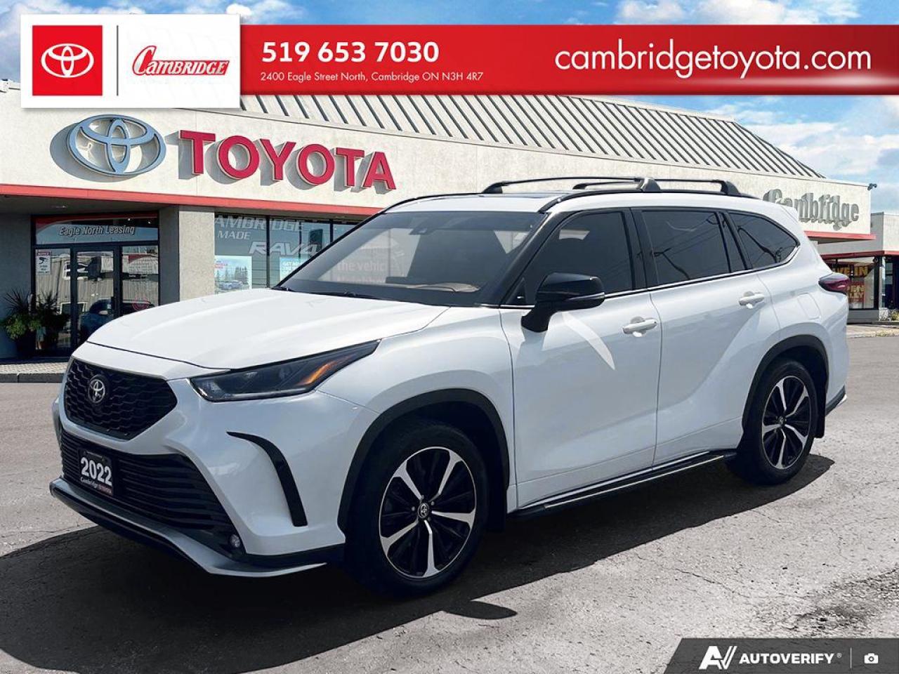 Used 2022 Toyota Highlander XSE for sale in Cambridge, ON