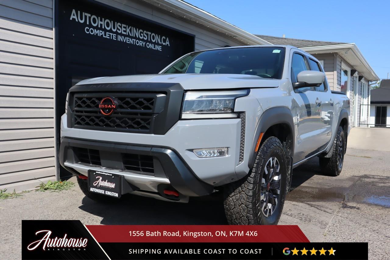 Used 2022 Nissan Frontier PRO-4X NAVIGATION - SPRAY IN BED LINER - REMOTE START for sale in Kingston, ON