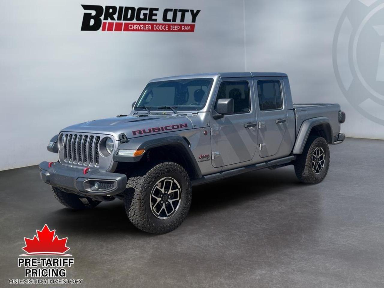 Used 2020 Jeep Gladiator Rubicon 6 Speed Manual - Heated Seats & Steering Wheel - Alpine Sound - Navigation - Hard Top - LED Lights - Trail Rated 4x4 for sale in Lethbridge, AB