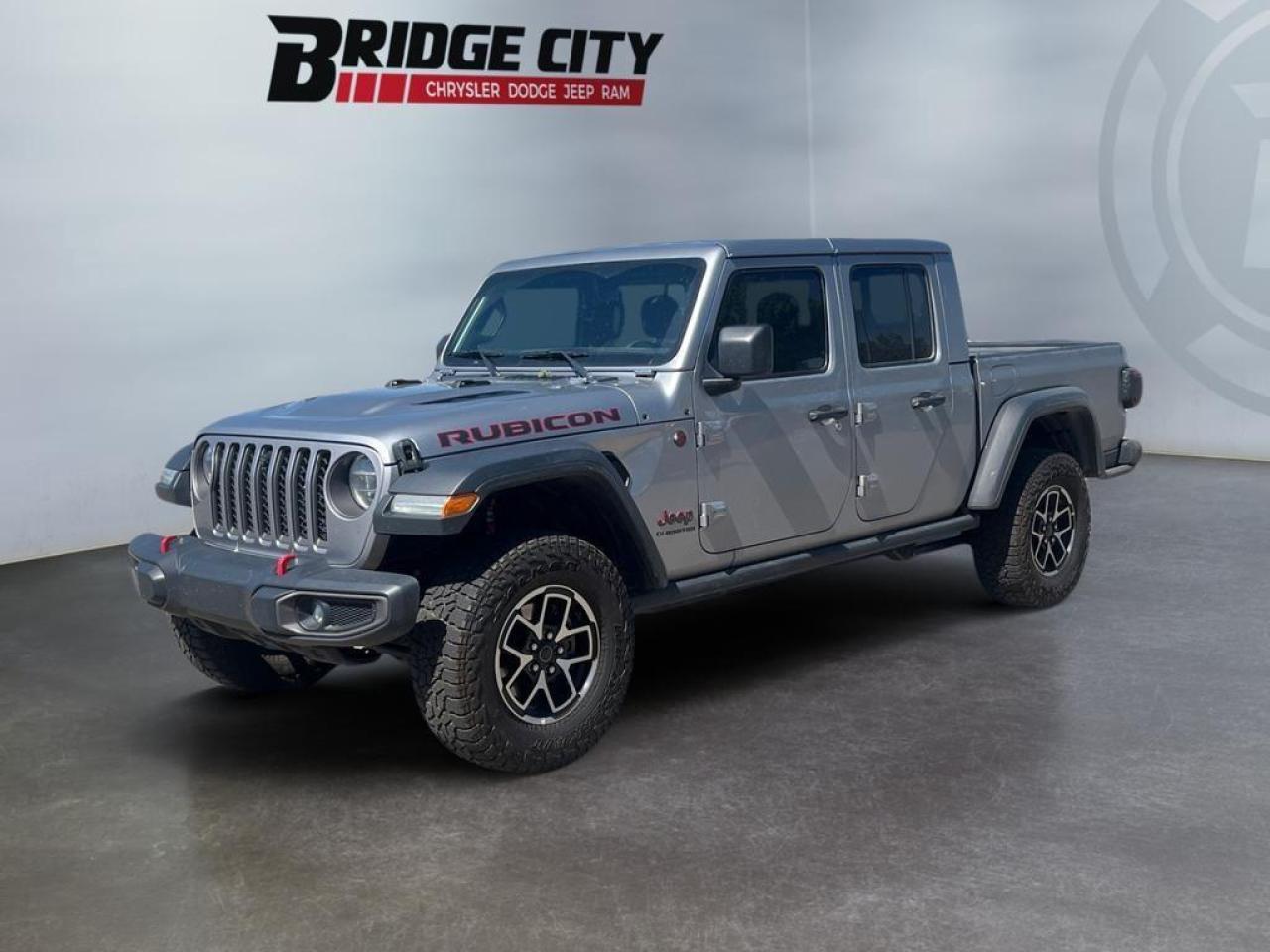 Used 2020 Jeep Gladiator Rubicon 6 Speed Manual - Heated Seats & Steering Wheel - Alpine Sound - Navigation - Hard Top - LED Lights - Trail Rated 4x4 for sale in Lethbridge, AB