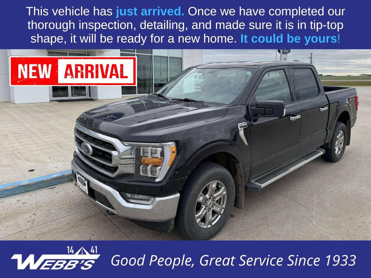Used 2022 Ford F-150 XLT 4WD SuperCrew 5.5' Box for sale in Wainwright, AB