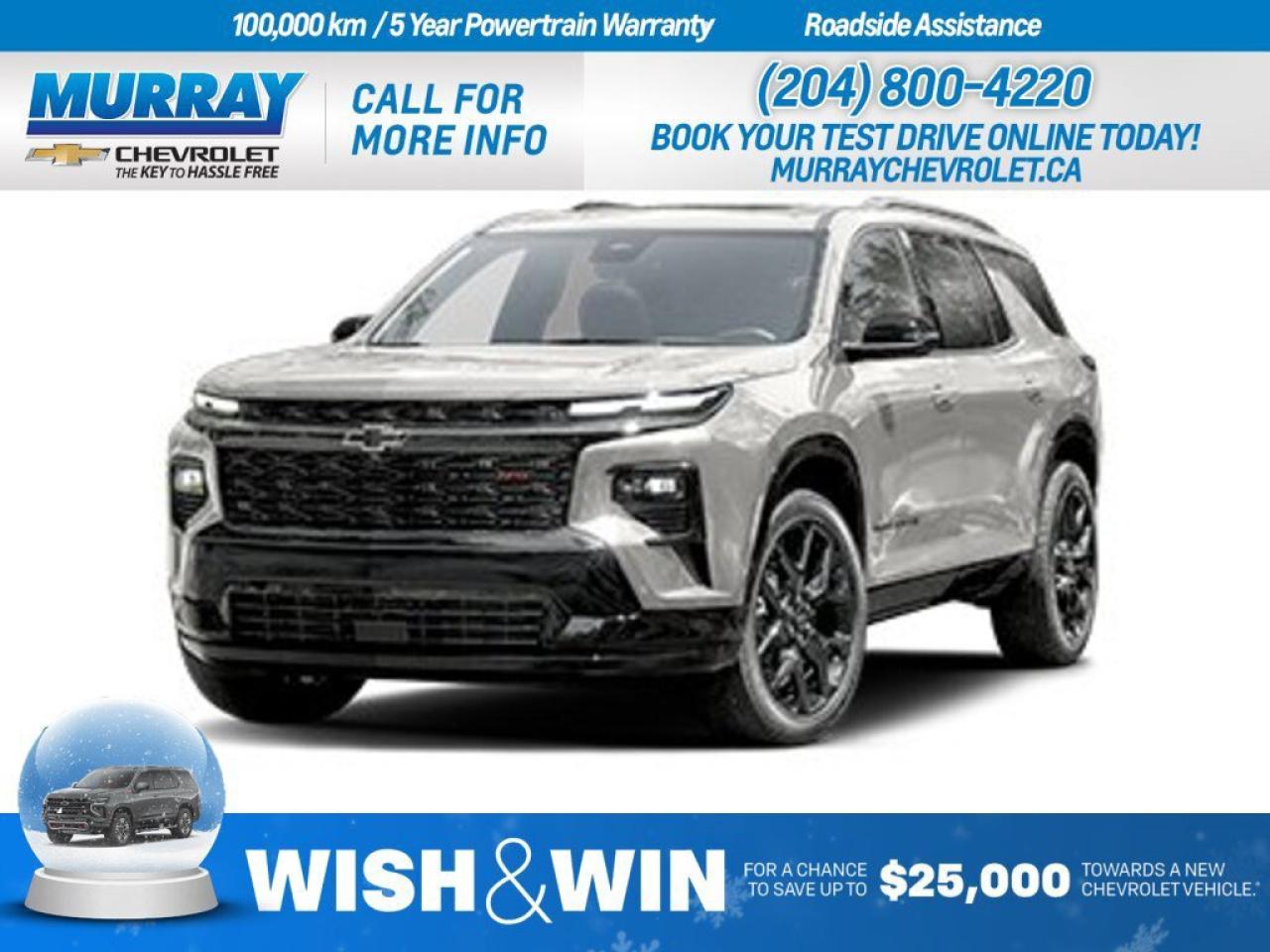 New 2026 Chevrolet Traverse LT for sale in Winnipeg, MB