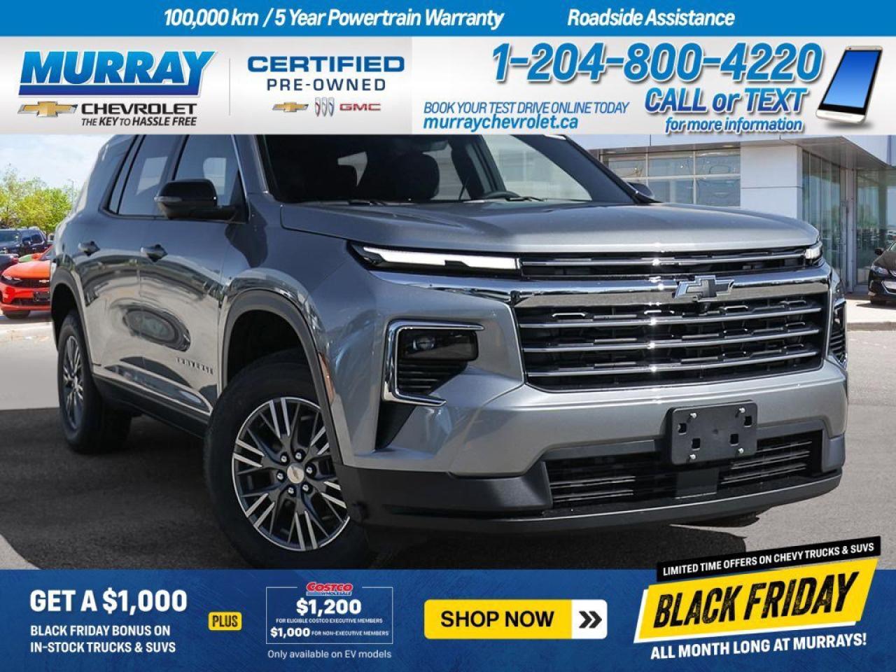 New 2026 Chevrolet Traverse LT for sale in Winnipeg, MB