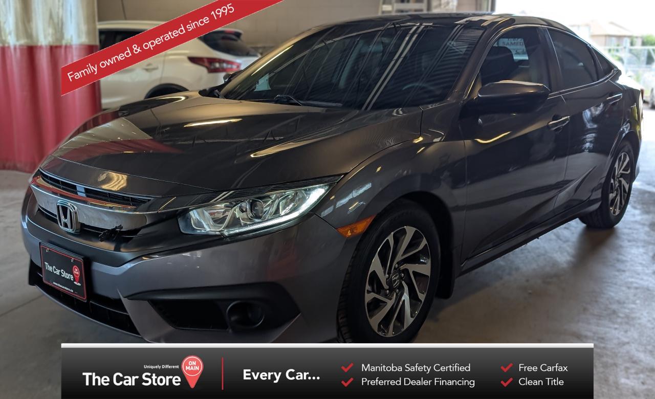 Used 2017 Honda Civic Ex Honda Sensing for sale in Winnipeg, MB