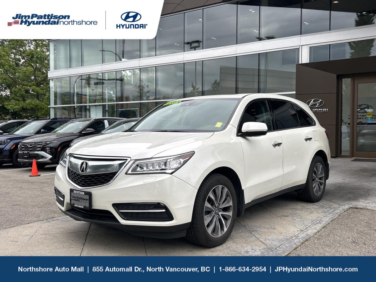 Used 2016 Acura MDX Tech Nav Low Mileage Service Records! for sale in North Vancouver, BC