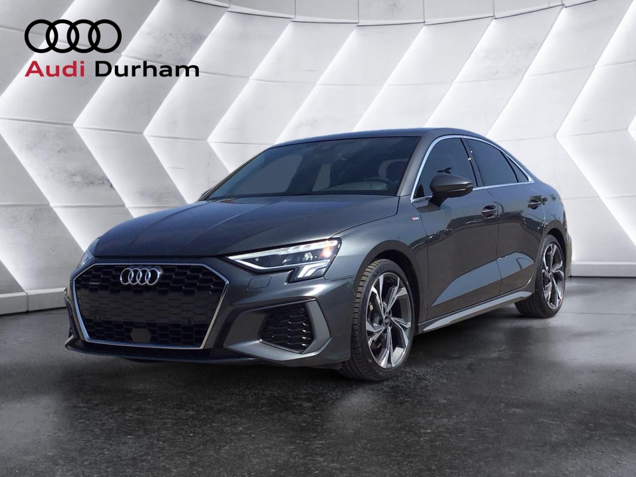 Used 2022 Audi A3 2.0T Progressiv + S-Line Sport Pkg | Tech Pkg for sale in Whitby, ON