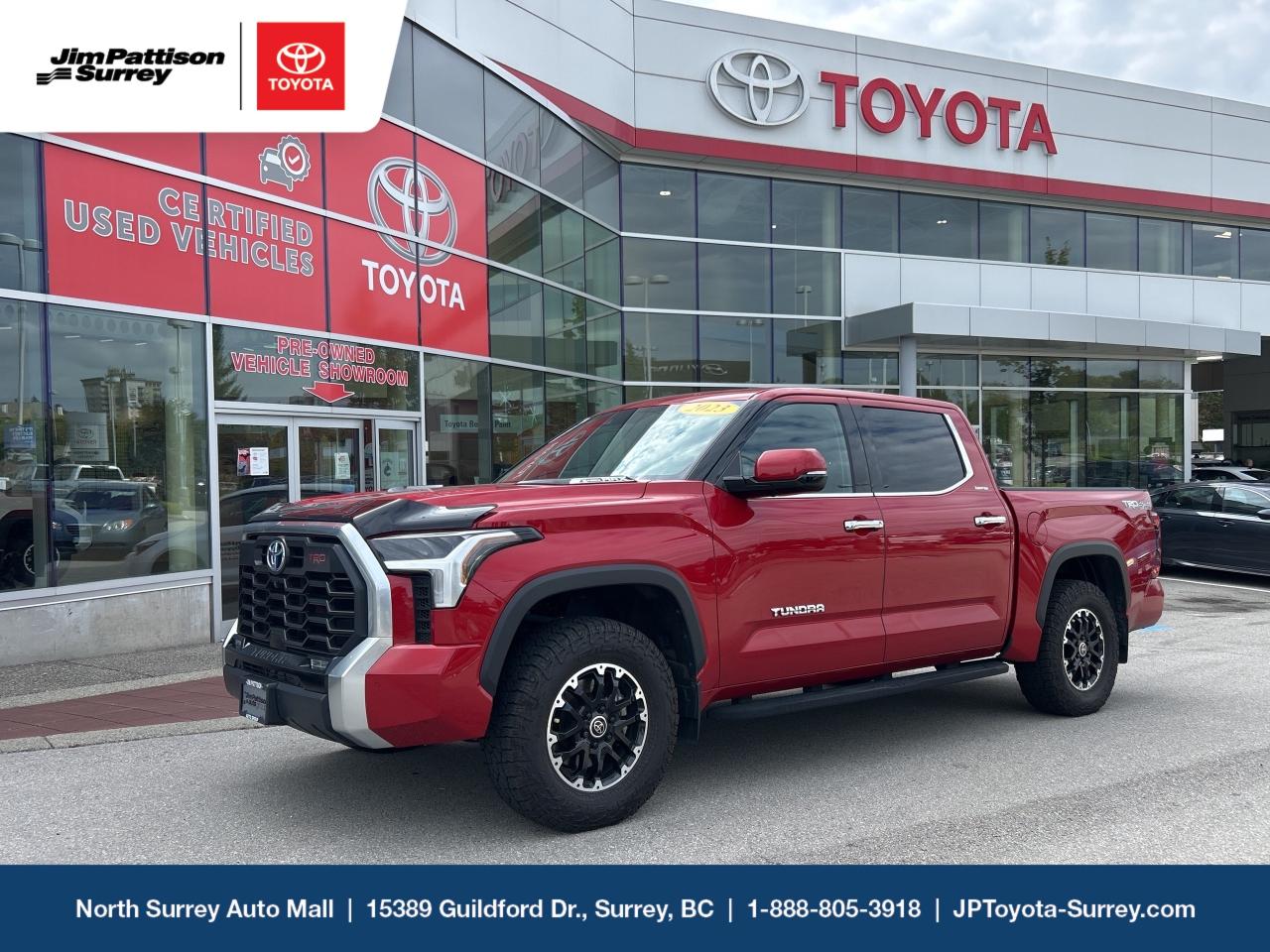 Used 2023 Toyota Tundra CREWMAX LIMITED for sale in Surrey, BC