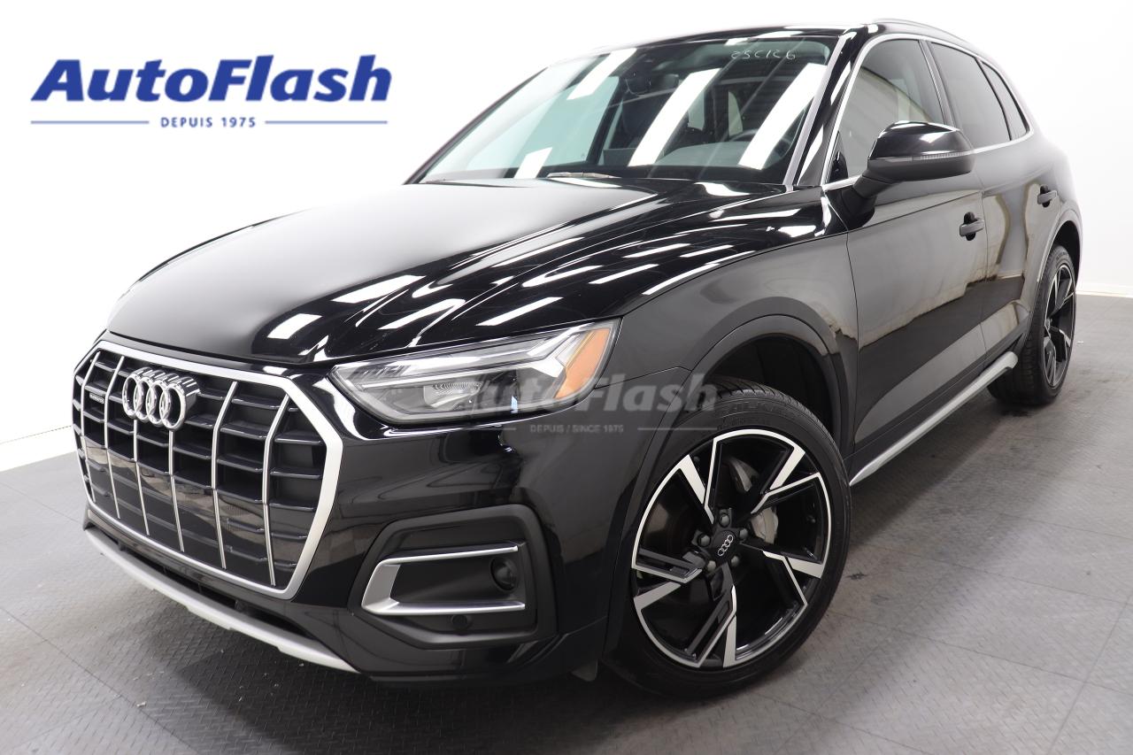 Used 2022 Audi Q5 KOMFORT 2.0L TURBO MILD HYBRID CARPLAY, CAMERA for sale in Saint-Hubert, QC