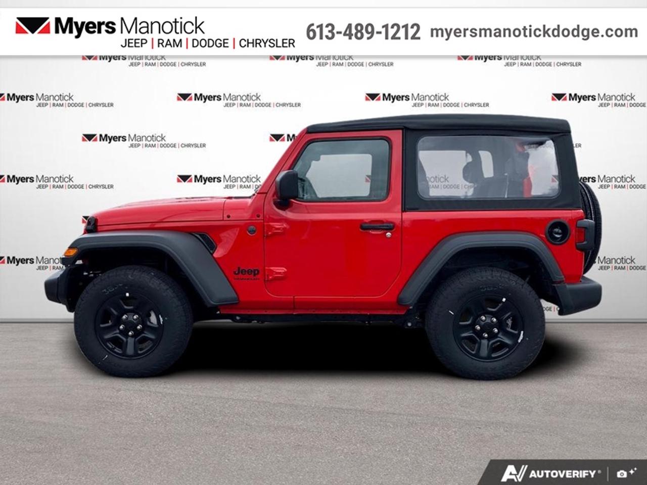 2025 Jeep Wrangler Sport  - Mobile Hotspot -  Proximity Key Photo