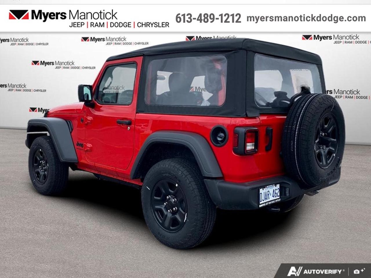 2025 Jeep Wrangler Sport  - Mobile Hotspot -  Proximity Key Photo