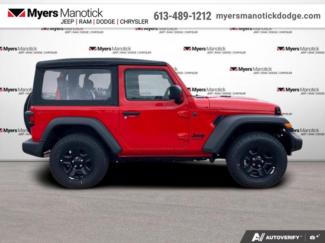 2025 Jeep Wrangler Sport  - Mobile Hotspot -  Proximity Key Photo