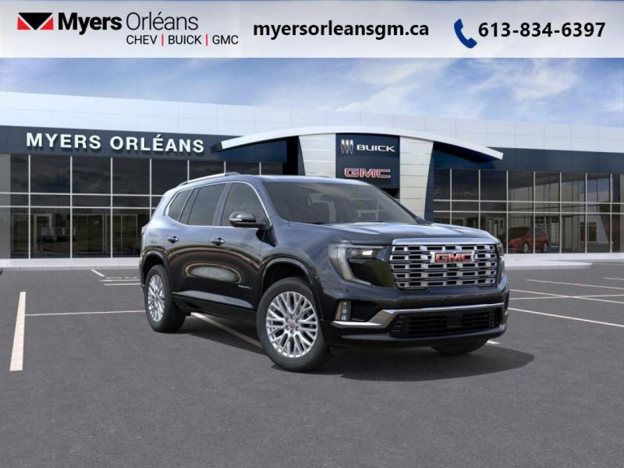 New 2026 GMC Acadia Denali  - Leather Seats for sale in Orleans, ON
