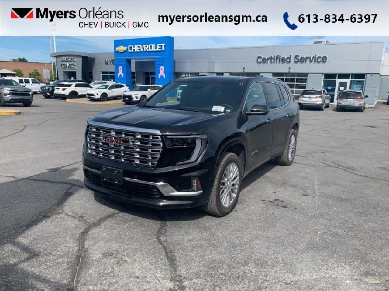 New 2026 GMC Acadia Denali  - Leather Seats for sale in Orleans, ON
