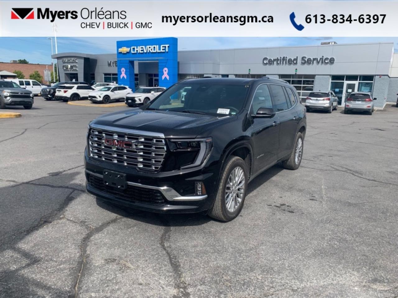 Used 2026 GMC Acadia Denali  - Leather Seats for sale in Orleans, ON