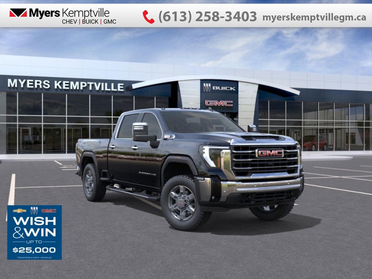 New 2025 GMC Sierra 2500 HD SLT  - Leather Seats - Diesel Engine for sale in Kemptville, ON