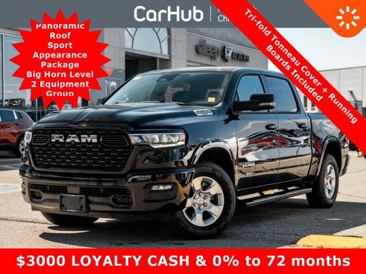 New 2025 RAM 1500 BIG HORN 5'7'' Panoroof Sport Appearance Package Big Horn Level 2 Equipment Group for sale in Thornhill, ON