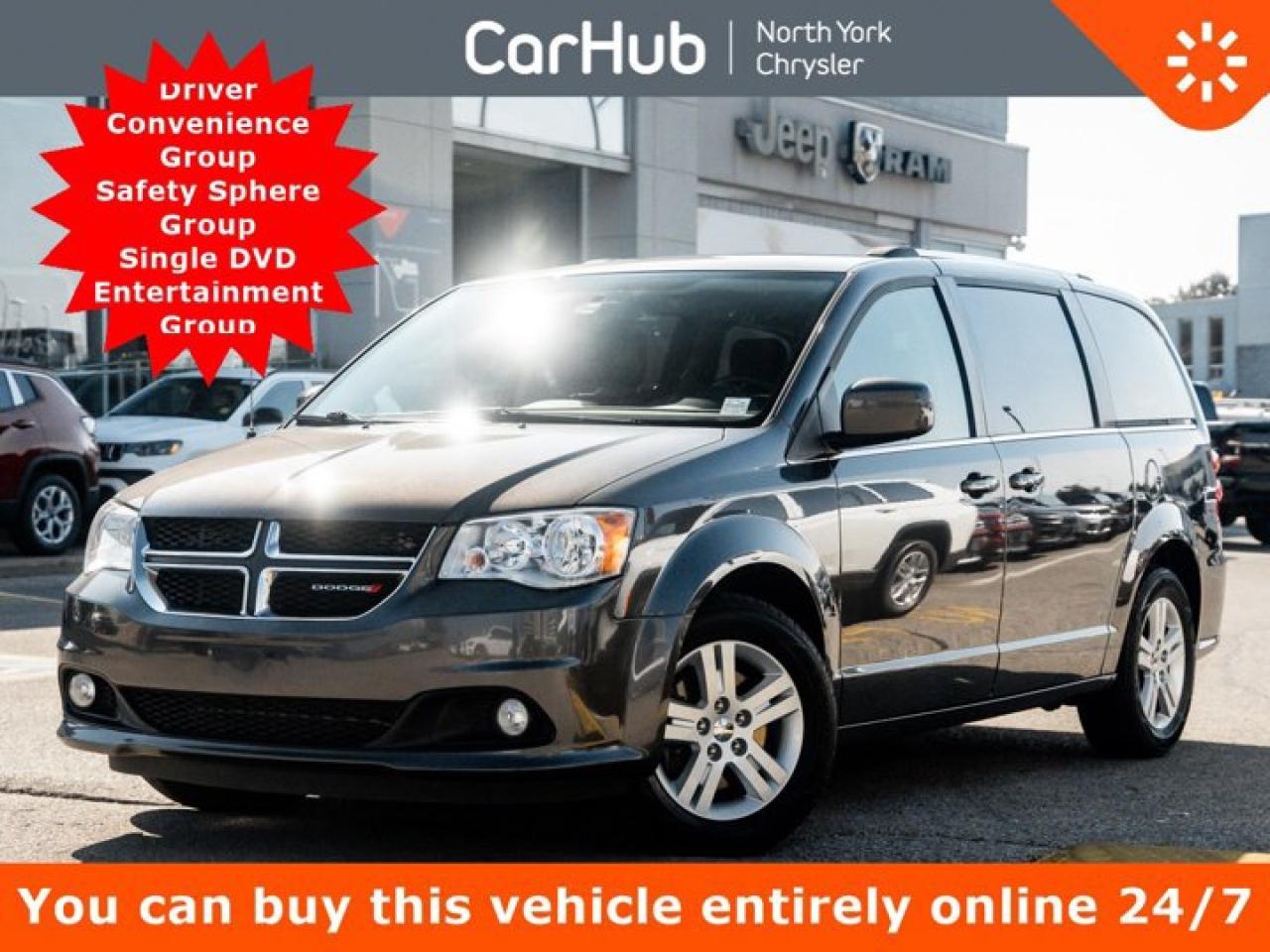 Used 2018 Dodge Grand Caravan Crew 2WD Driver Convenience Group  Safety Sphere Group for sale in Thornhill, ON