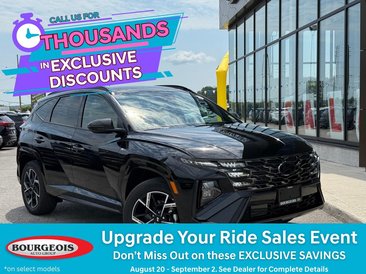 New 2025 Hyundai Tucson Hybrid N-Line AWD for sale in Midland, ON