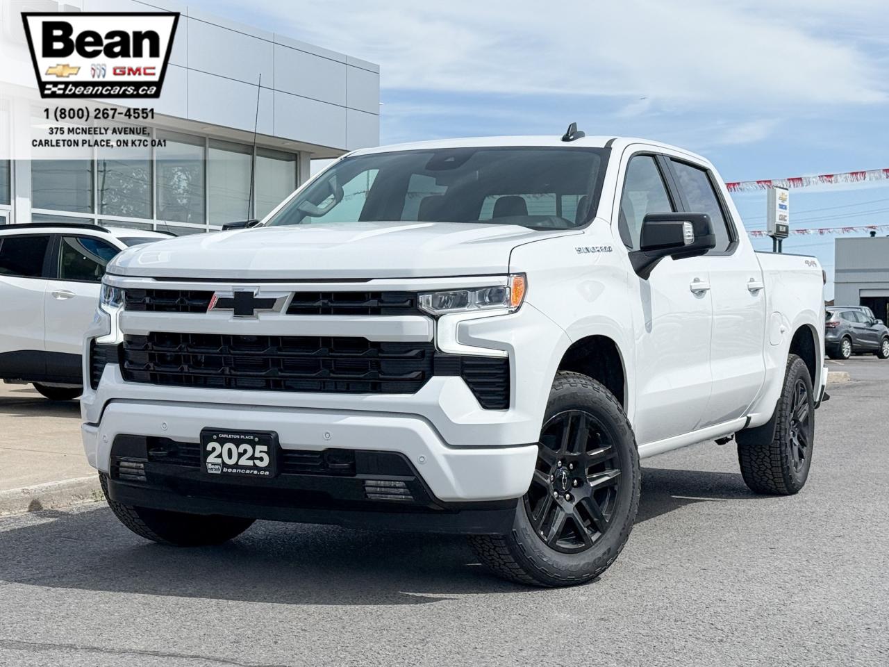 New 2025 Chevrolet Silverado 1500 RST 5.3L V8 WITH REMOTE START/ENTRY, HEATED FRONT SEATS, HEATED STEERING WHEEL, HD SURROUND VISION, BOSE SOUND SYSTEM for sale in Carleton Place, ON