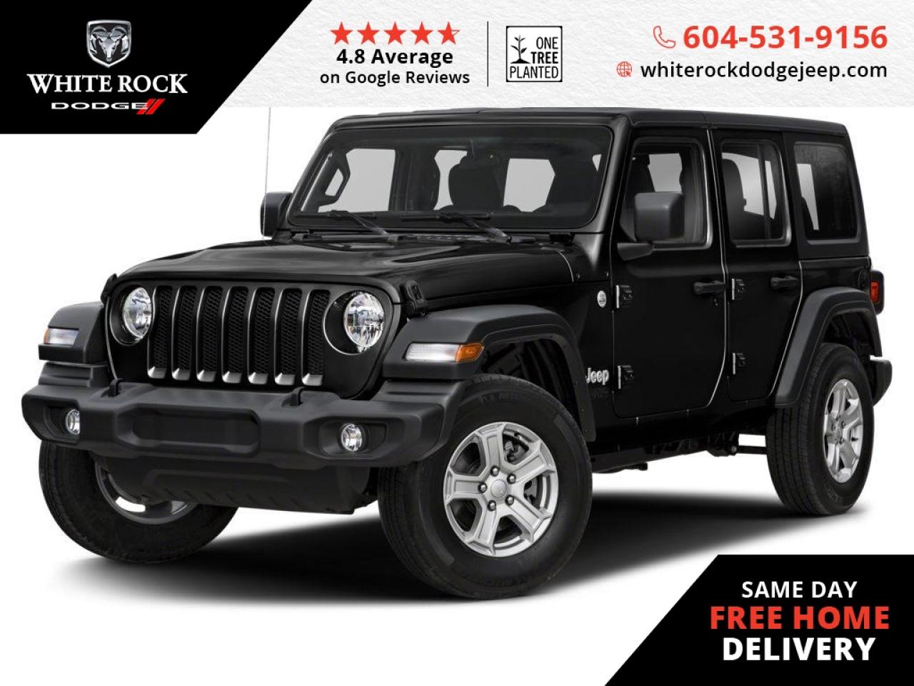Used 2021 Jeep Wrangler UNLIMITED SPORT for sale in Surrey, BC