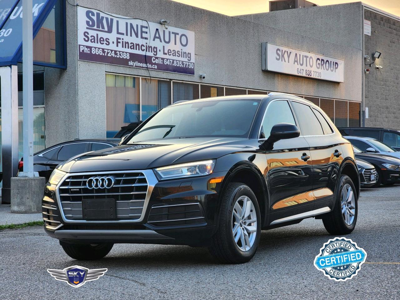 Used 2019 Audi Q5 Komfort 45 TFSI quattro | ACCIDENT FREE | APPLE CARPLAY/ANDROID AUTO | PUSH START for sale in Concord, ON