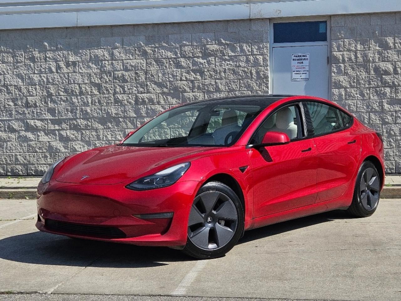 Used 2021 Tesla Model 3 LONG RAGE AWD DUAL MOTOR-WHITE INTERIOR for sale in Toronto, ON