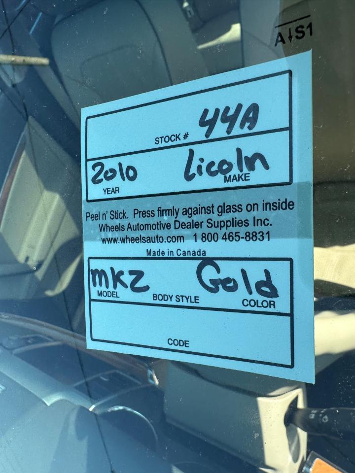 2010 Lincoln MKZ AWD, SEDAN, ONLY 45KMS, LOADED, CERTIFIED - Photo #20